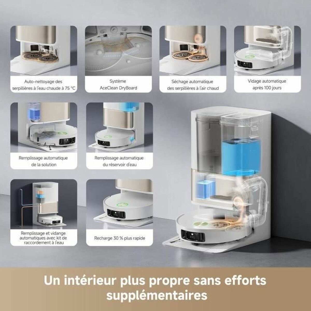 Robot Aspirapolvere Dreame L50 Pro Ultra 6400 Mah - Image 3