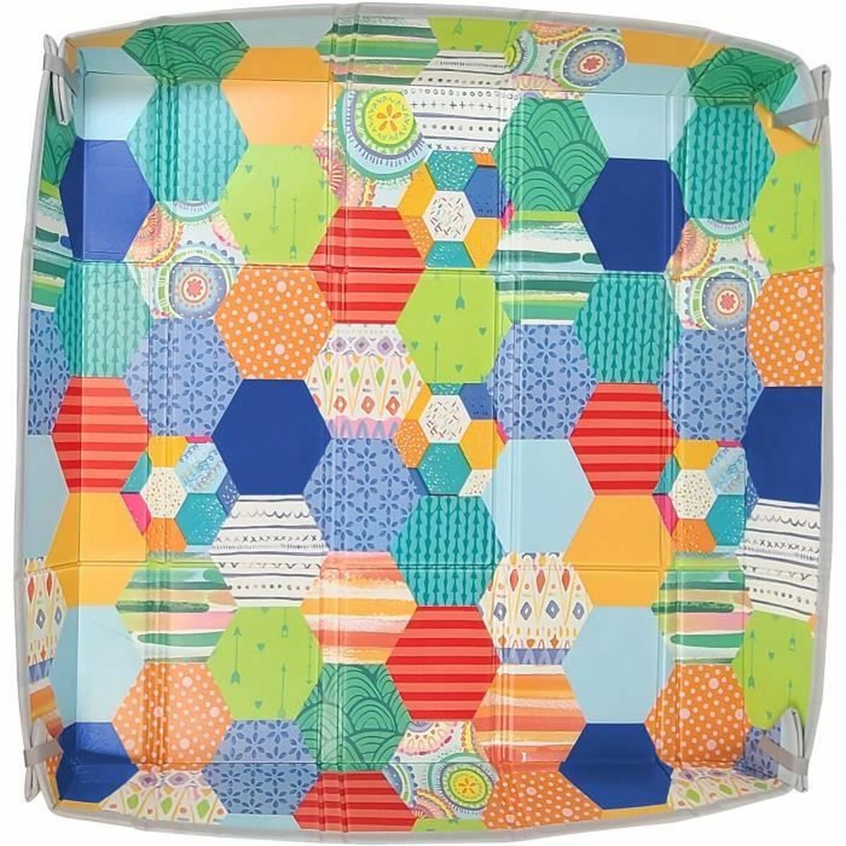 Parco Giochi Infantino 150 X 150 Cm Multicolore Pieghevole