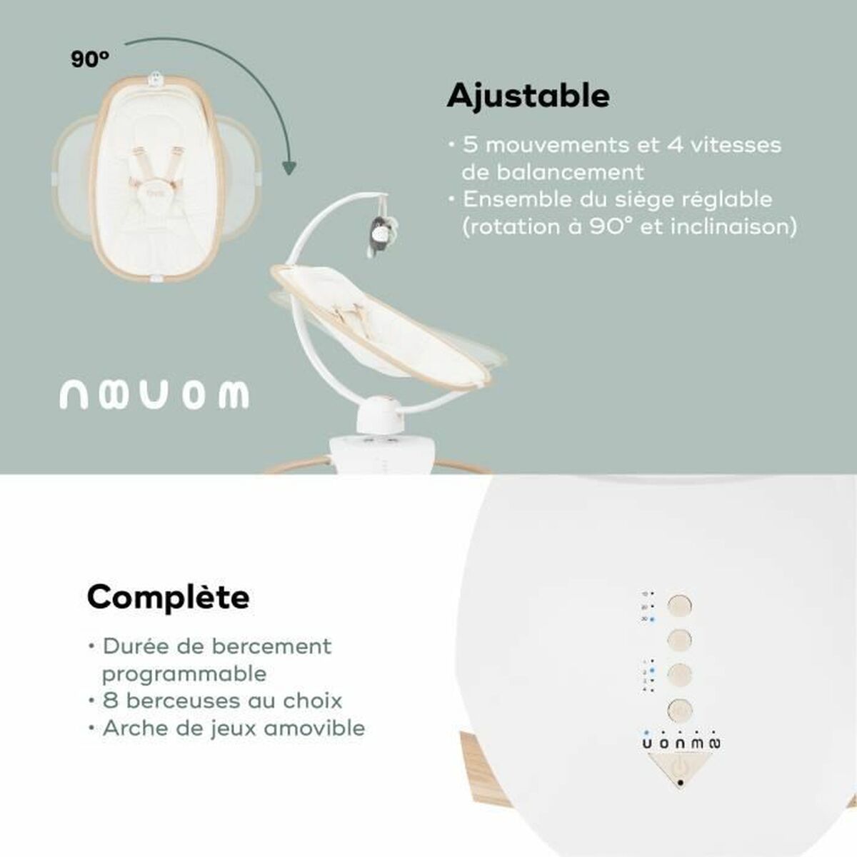 Amaca Per Neonati Babymoov Beige - Image 5