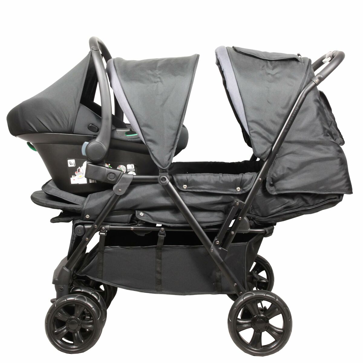 Passeggino Per Bambini Bambisol Nero