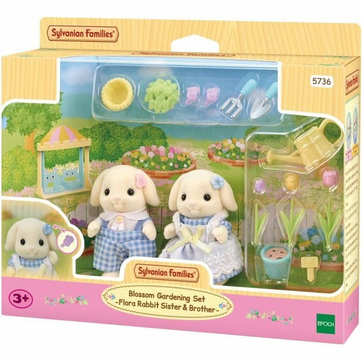 Accessori Per Casa Delle Bambole Sylvanian Families 5736 Blossom Gardening Set