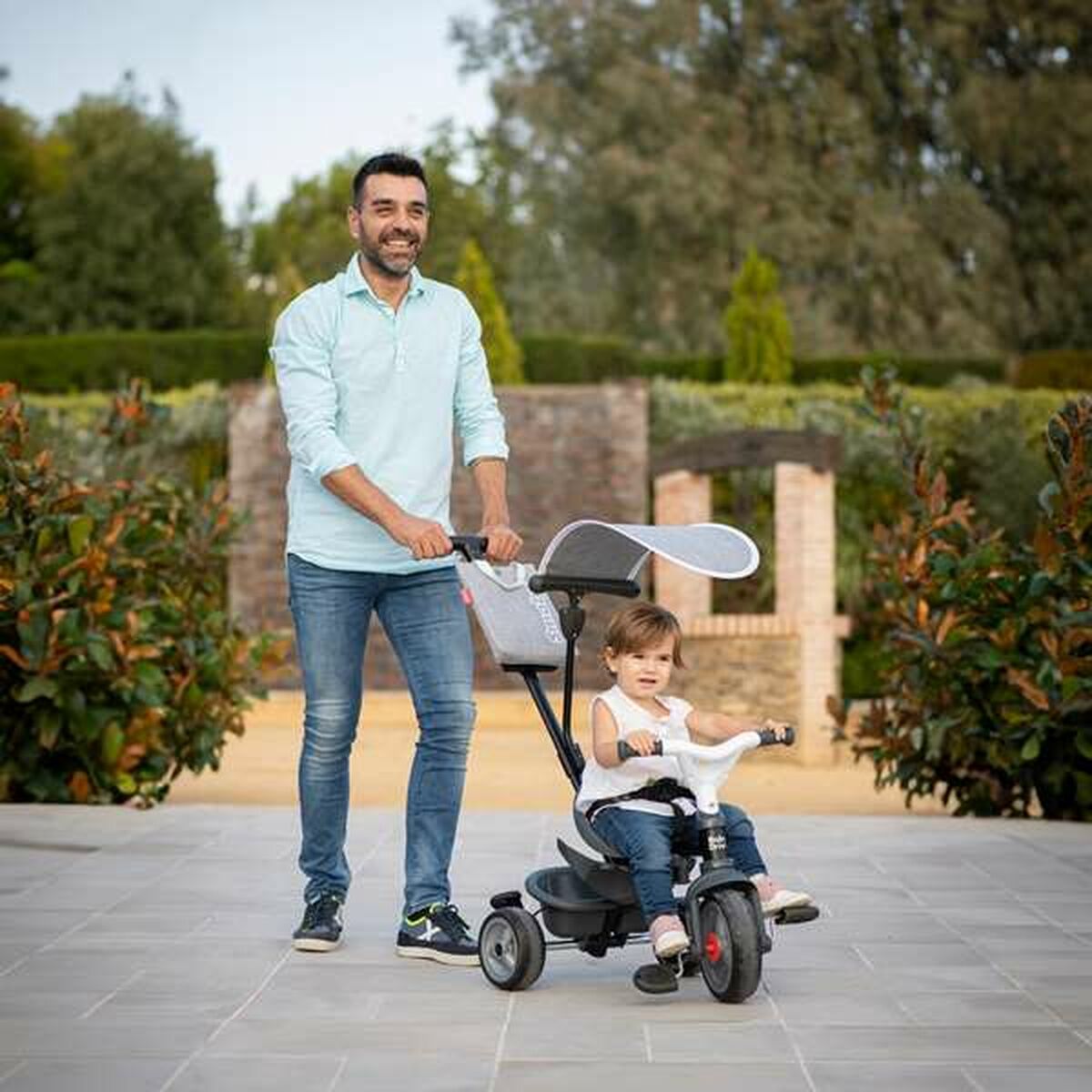 Triciclo Smoby Baby Driver Grigio - Image 5