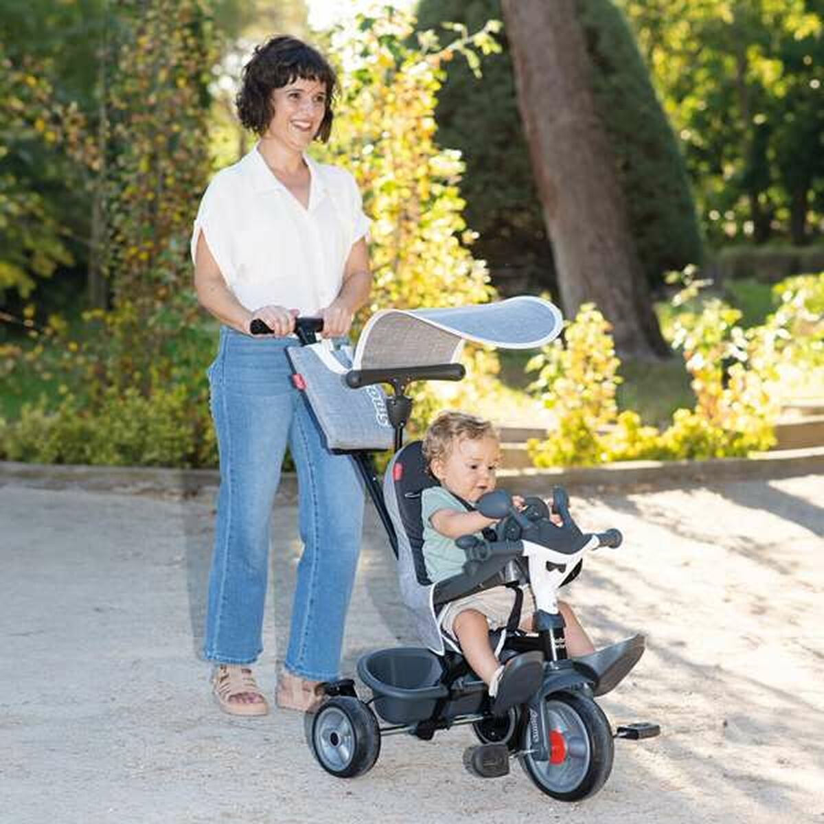 Triciclo Smoby Baby Driver Grigio - Image 6