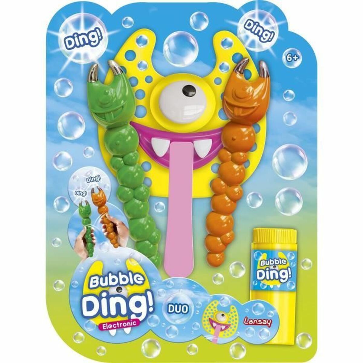 Gioco Di Bolle Di Sapone Lansay Bubble Ding Duo Electronic