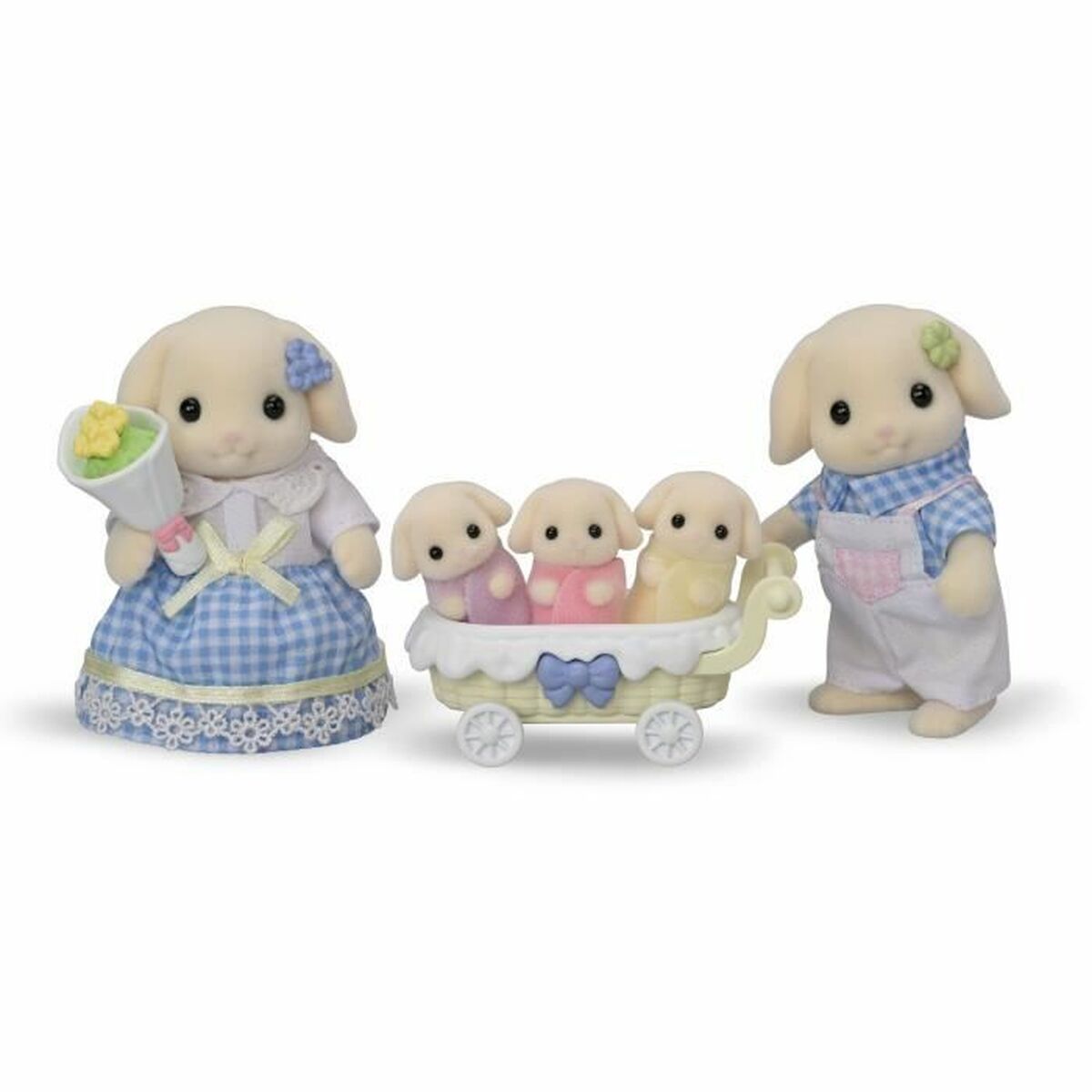 Accessori Per Casa Delle Bambole Sylvanian Families 5735 Flora Rabbit Family - Image 3