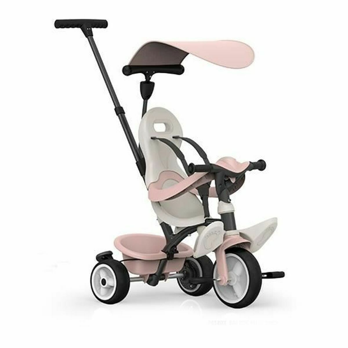 Triciclo Smoby Paseo Para Bebés Rosa