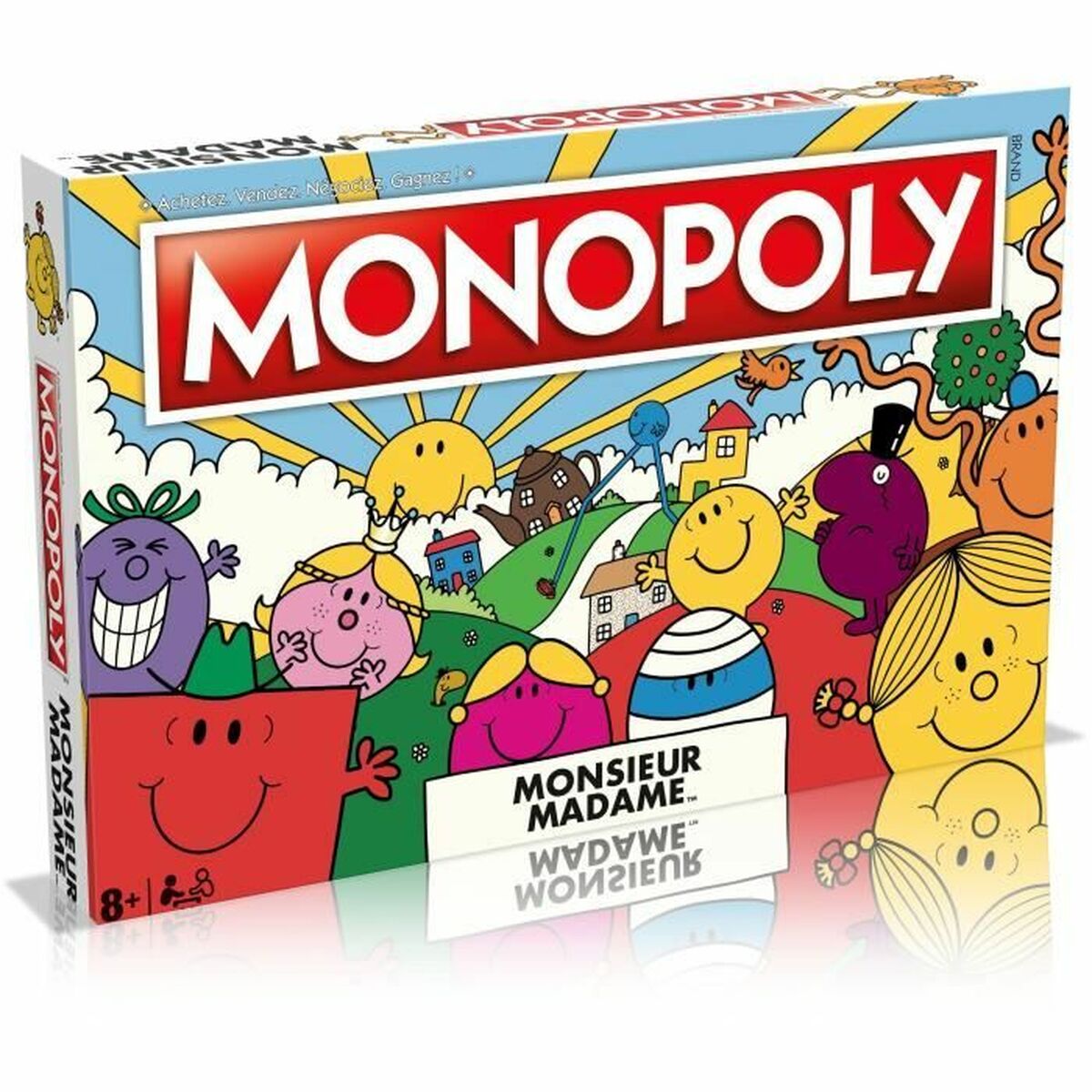 Gioco Da Tavolo Winning Moves Monopoly Monsieur Madame