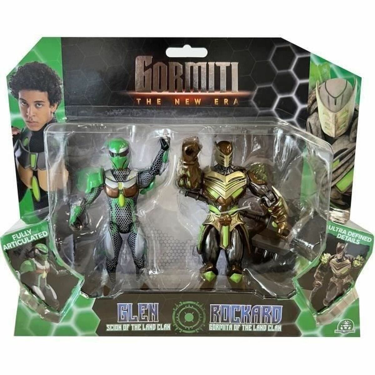 Playset Gormiti Glen And Rockard 15 cm