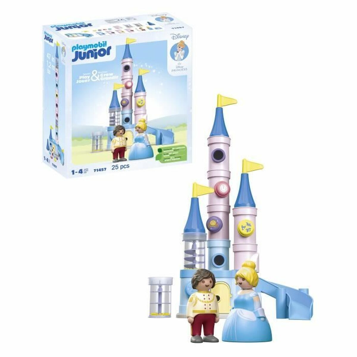Playset Playmobil 71457 - Junior&disney Cinderella 25 Pezzi