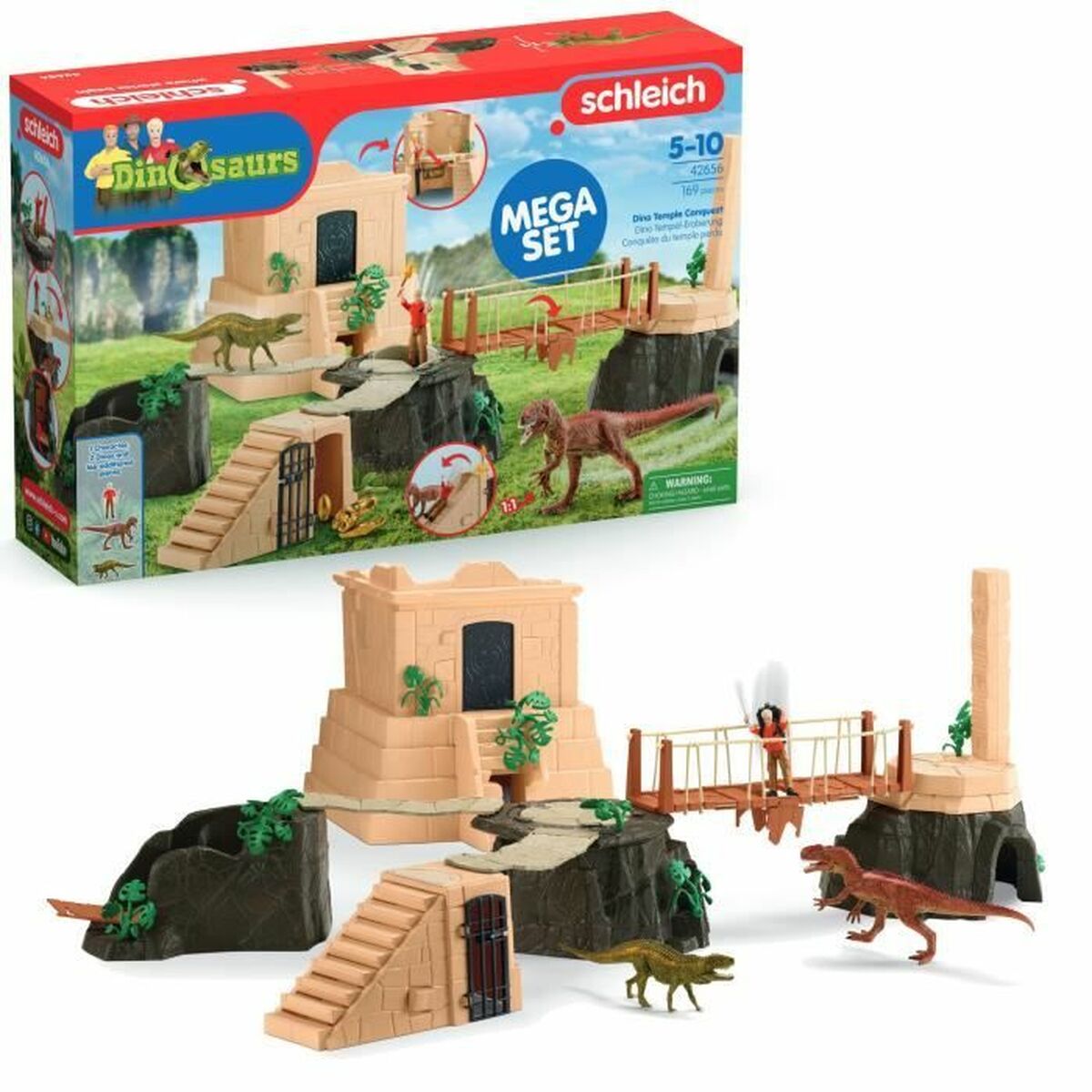 Playset Schleich Great Conquest Of The Lost Temple