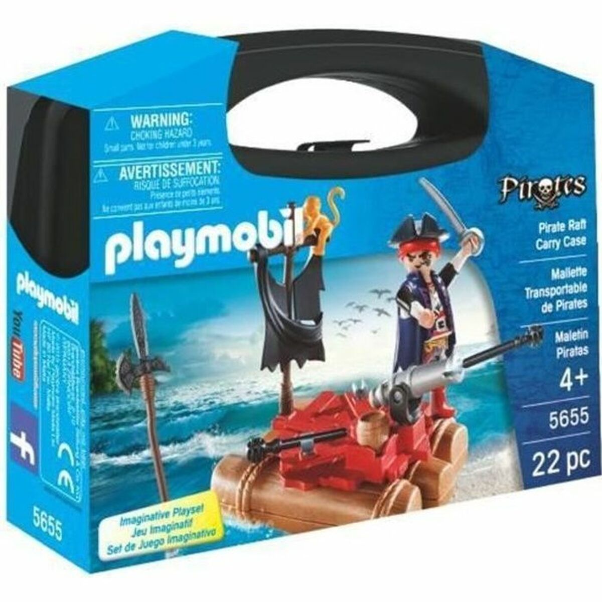 Playset Playmobil Maleta Pirata 22 Pezzi