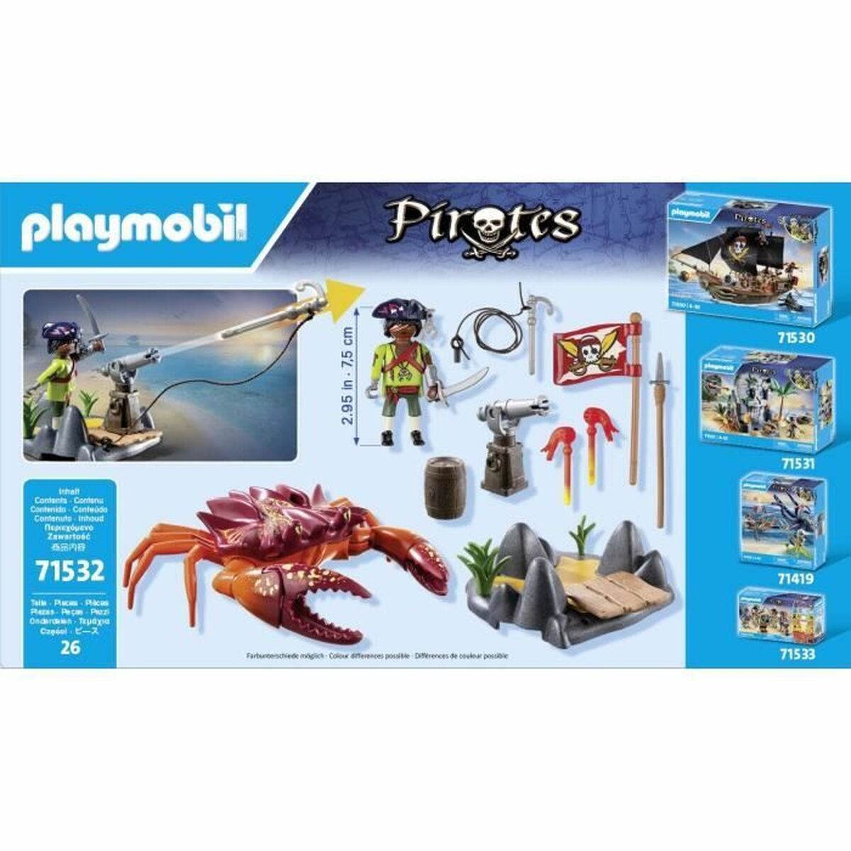 Playset Playmobil Pirates 71532 - Image 5
