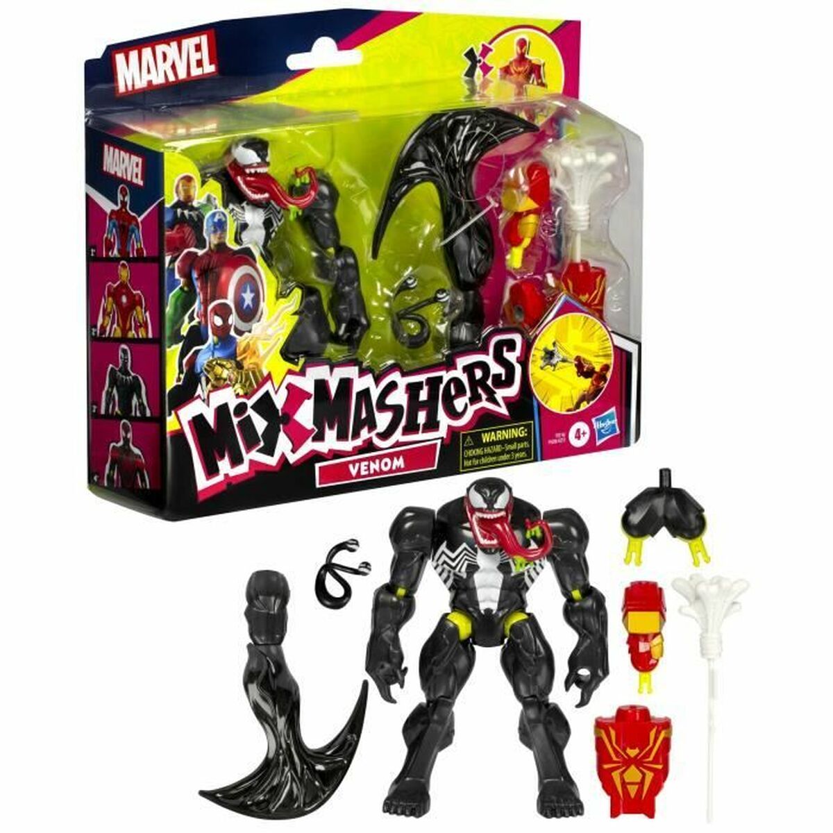 Statuetta Articolata Hasbro Mixmashers Venom Deluxe