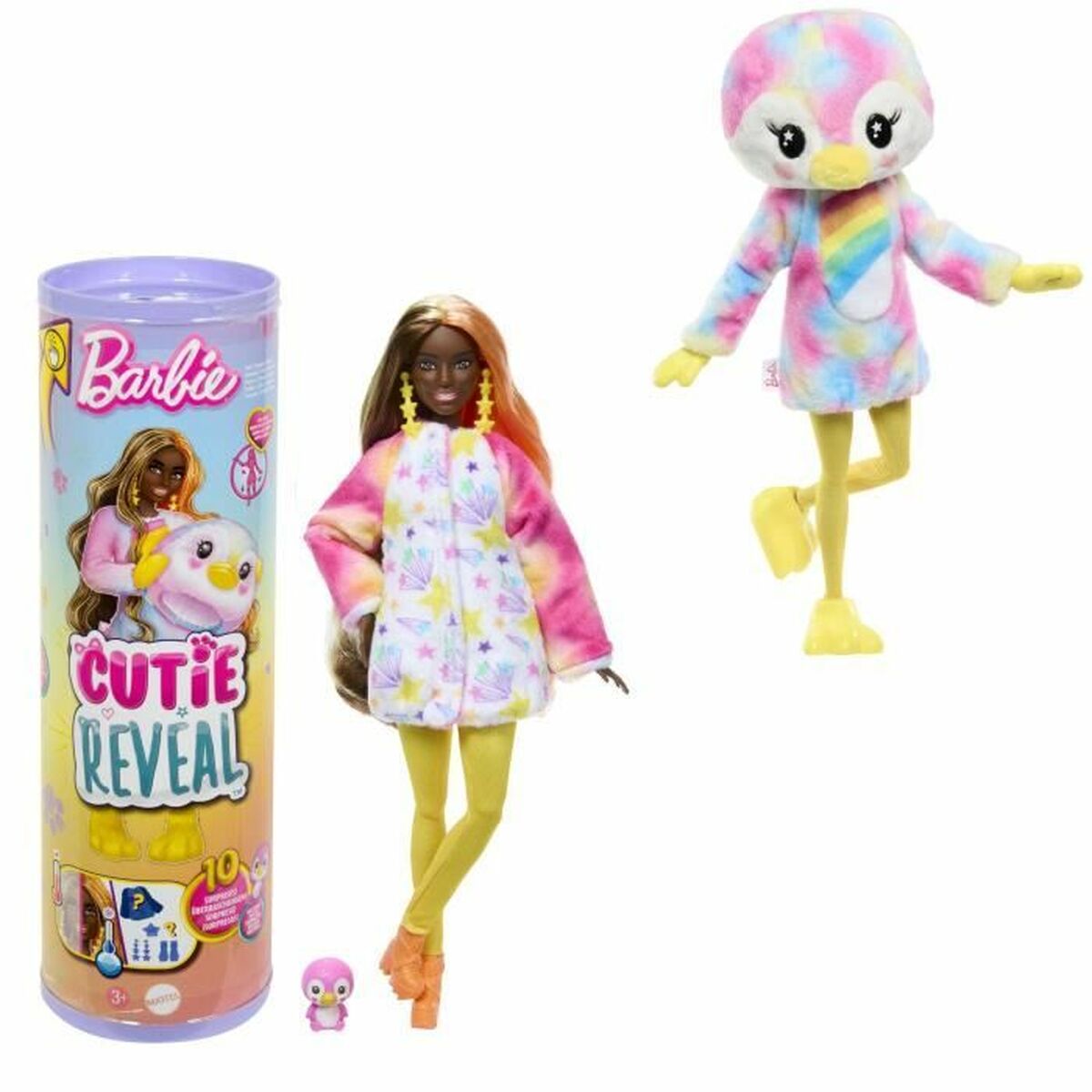 Bambolotto Bebè Con Accessori Barbie Colorful Dream Penguin Doll