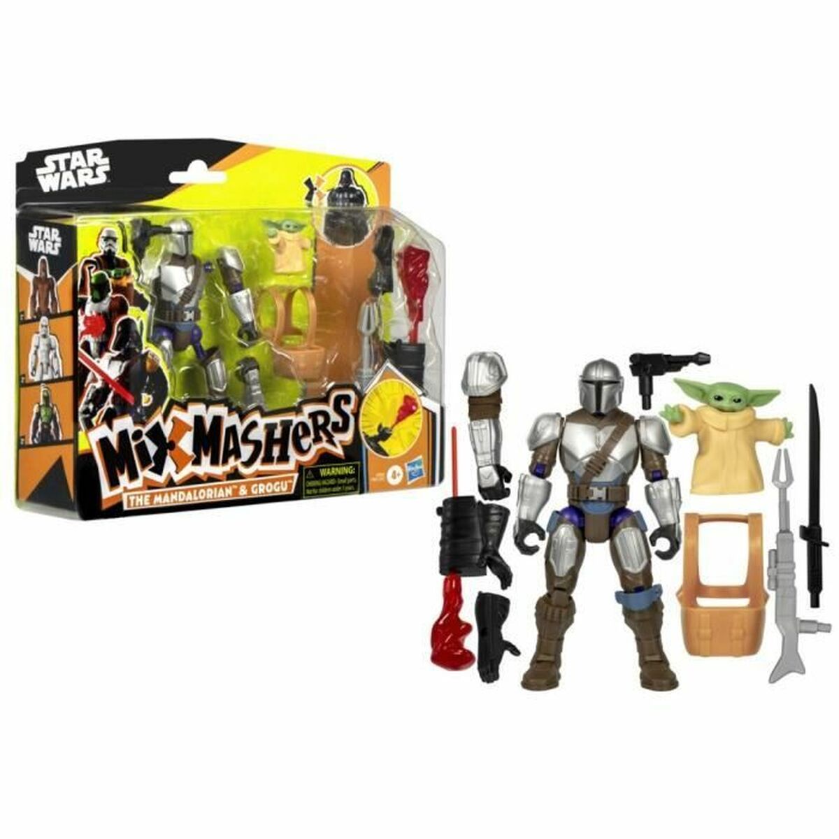 Playset Hasbro Mando Grogu Dlx