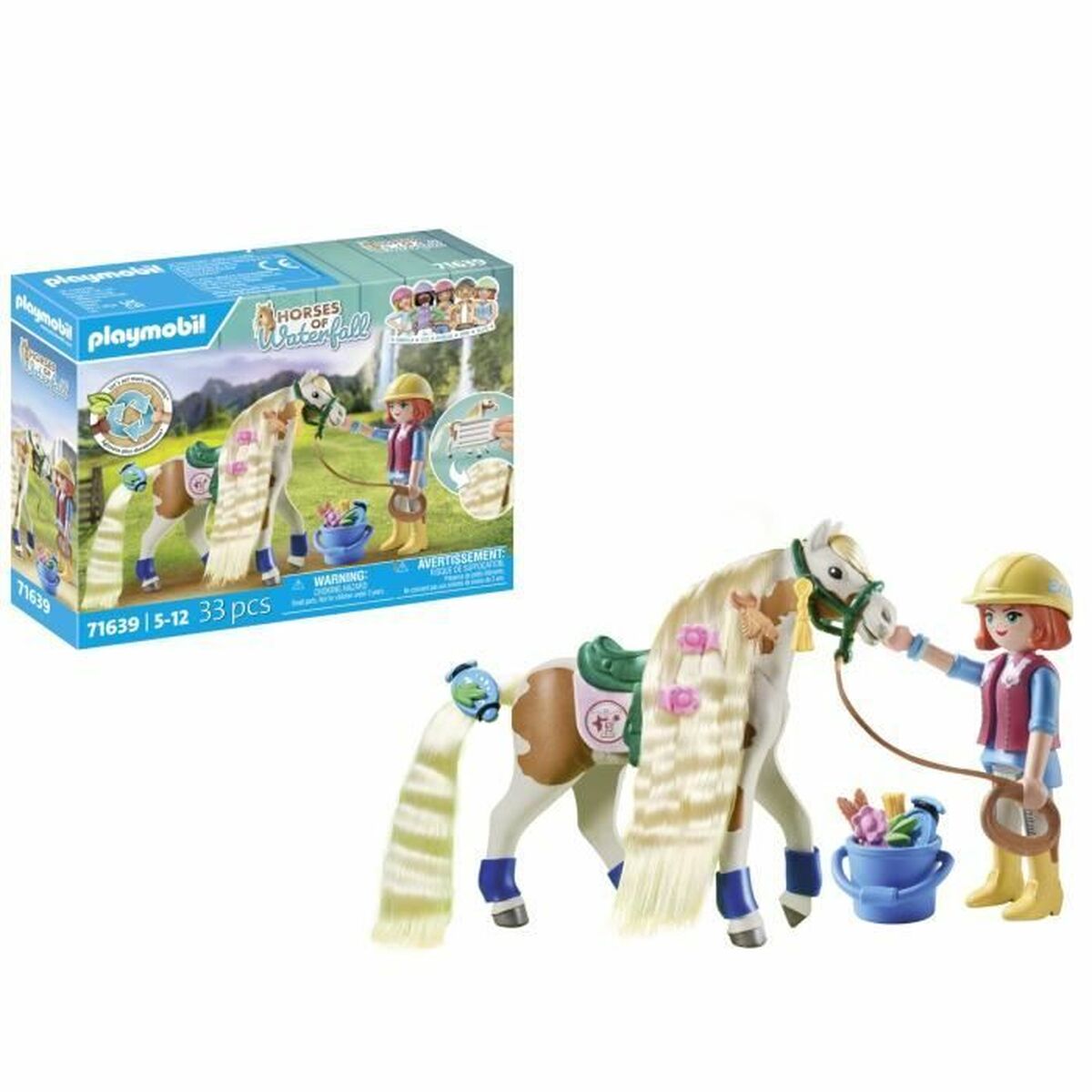 Playset Playmobil 71639 Ellie With Horse 33 Pezzi