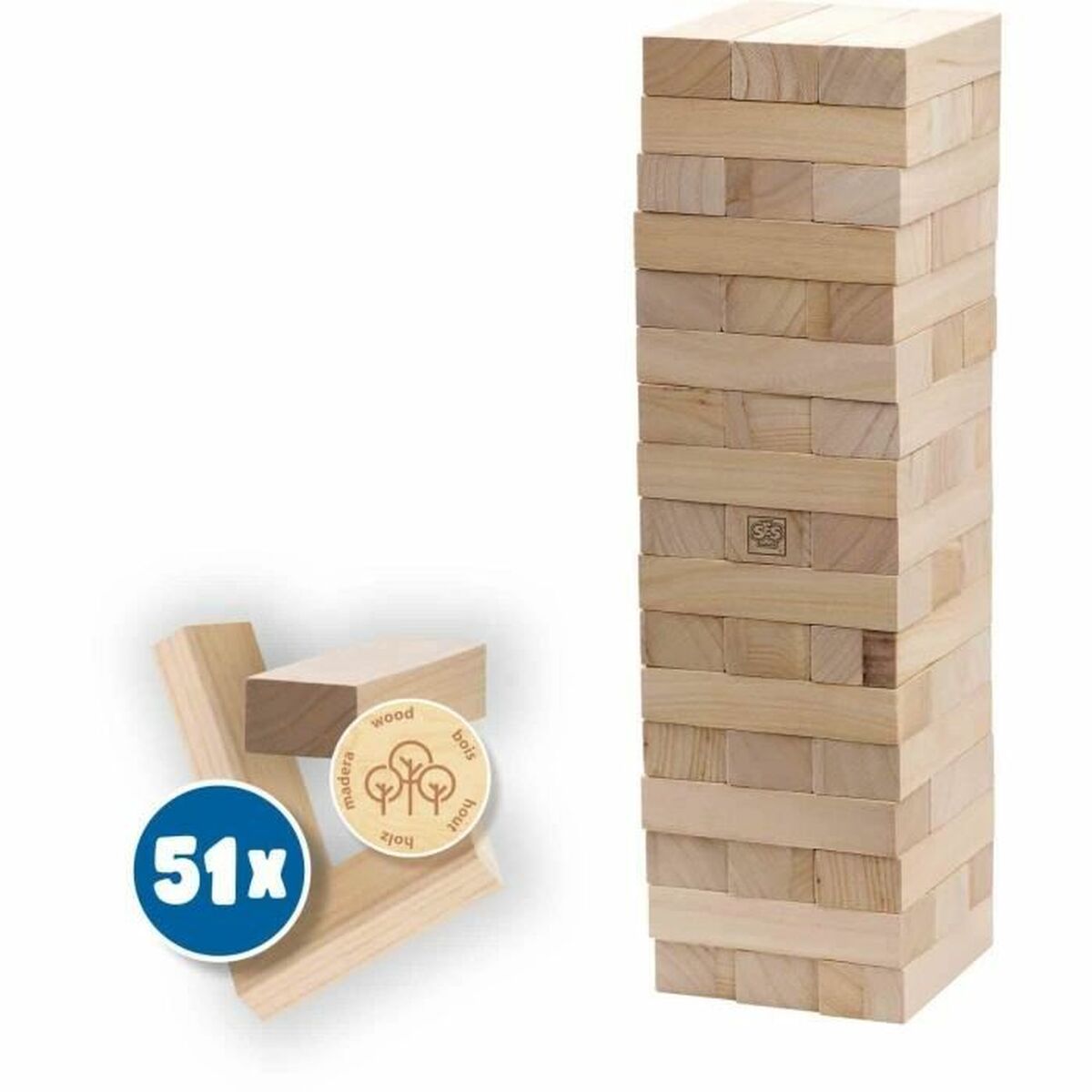 Gioco Di Abilità Ses Creative Xxl Tumbling Tower - Image 3