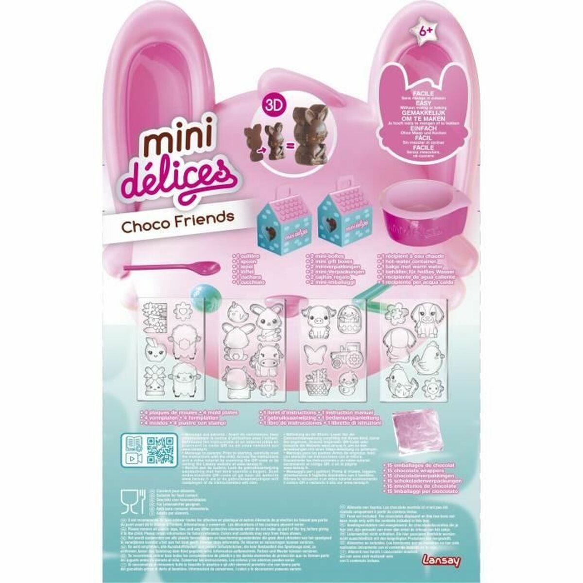 Set Di Utensili Da Cucina Lansay Mini Delicias - Lansay - Choco Friends
