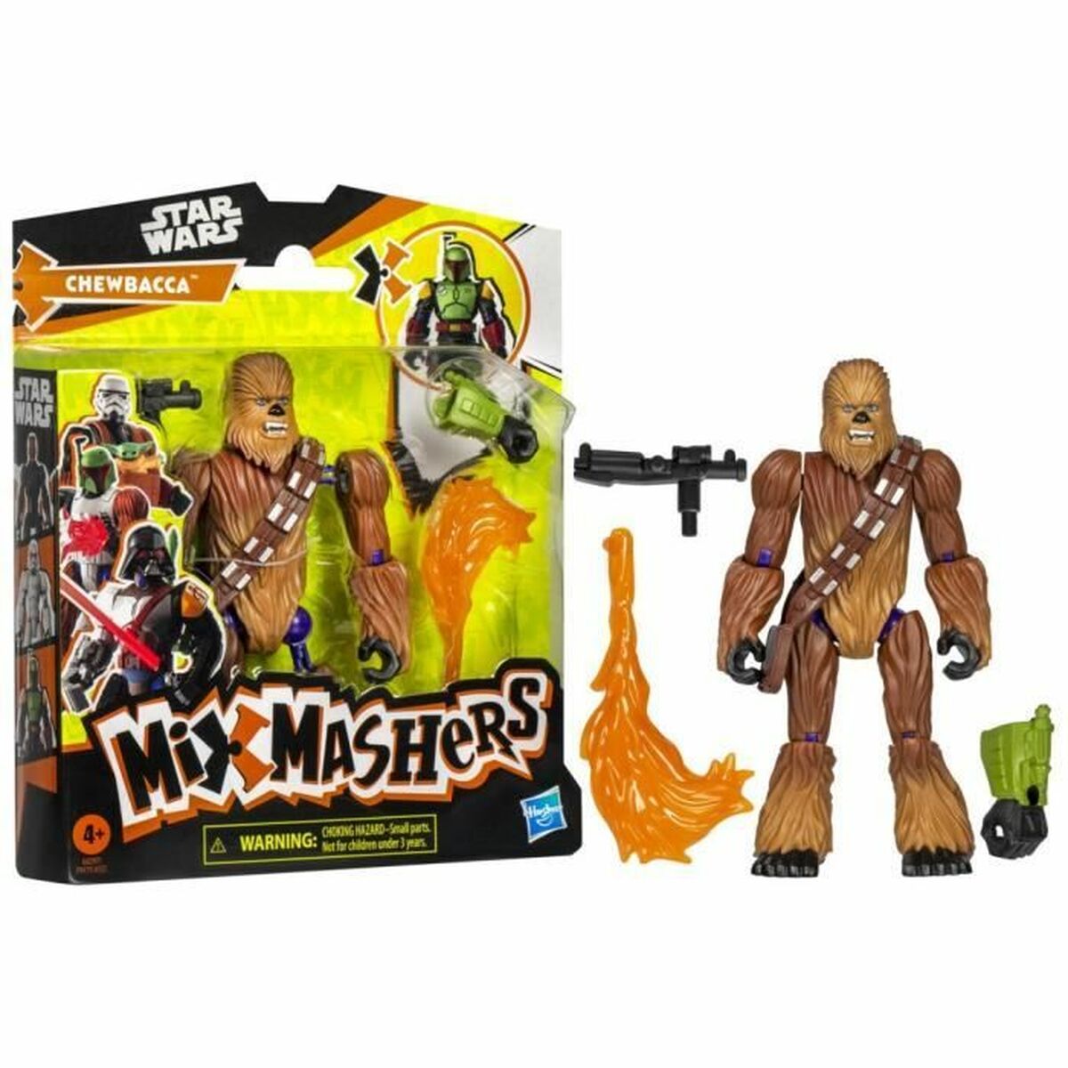 Statuetta Articolata Hasbro Mixmashers Chewbacca