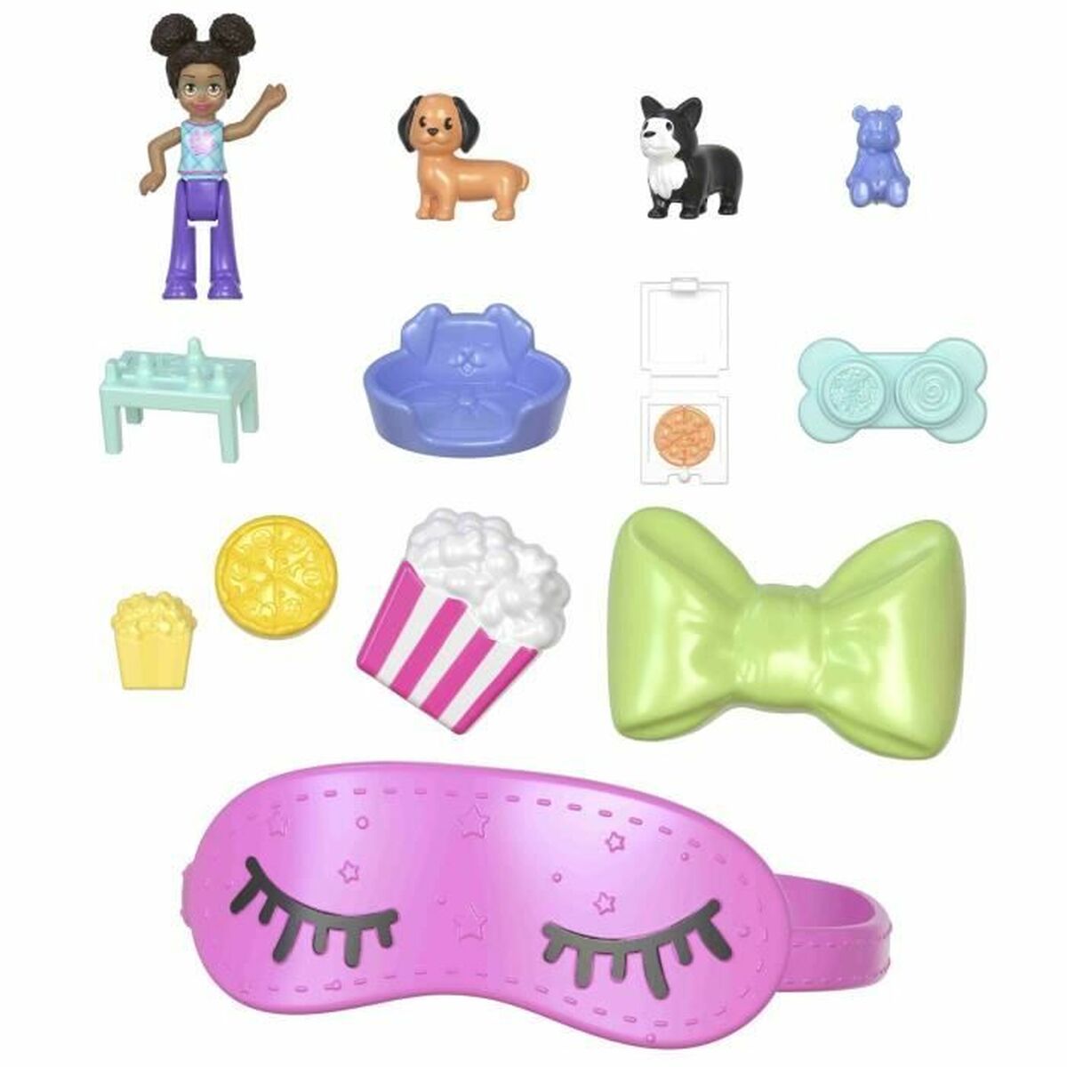 Playset Polly Pocket Puppy Pyjama Party Box - Image 3