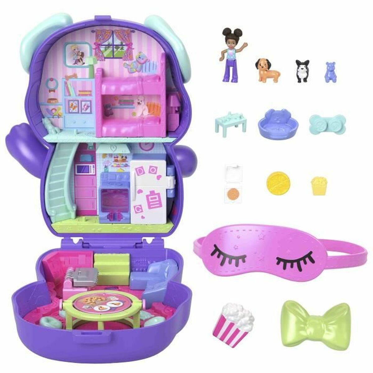 Playset Polly Pocket Puppy Pyjama Party Box - Image 6