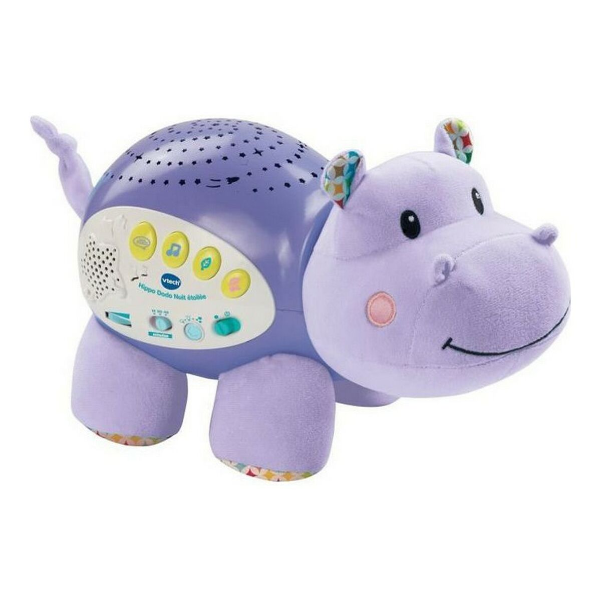 Peluche Con Suono Vtech Hippo Dodo Starry Night (fr) Viola - Image 4