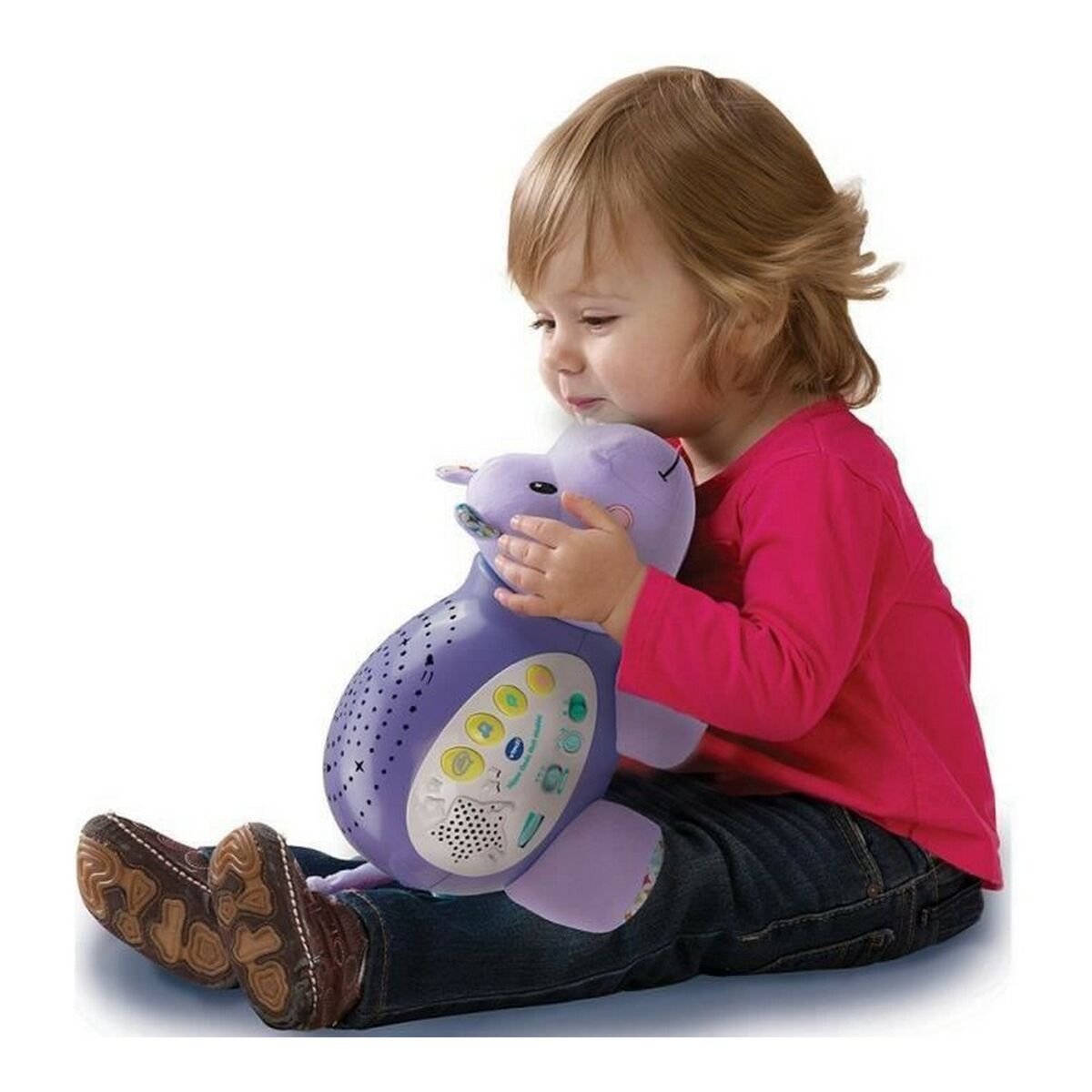 Peluche Con Suono Vtech Hippo Dodo Starry Night (fr) Viola - Image 6