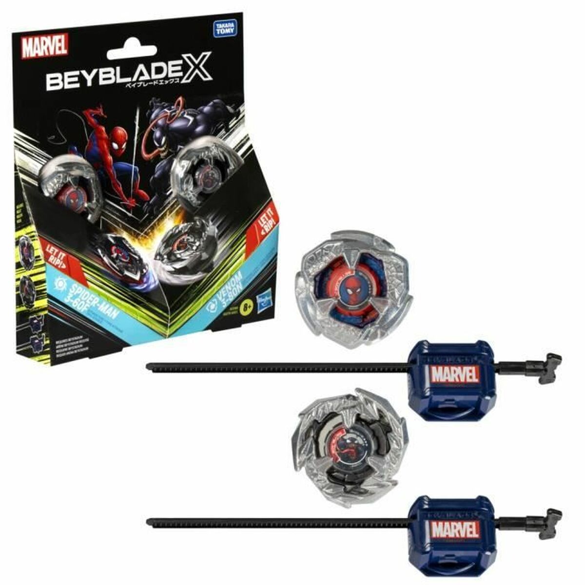 Playset Hasbro SpideR-Man 3-60f Vs. Venom 3-80n