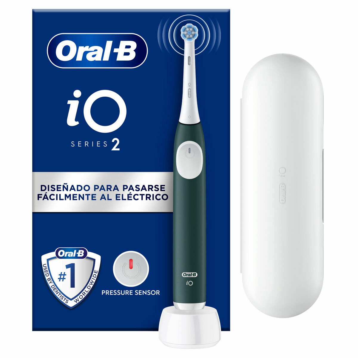Spazzolino Da Denti Elettrico OraL-B Serie Io2 (2 Pezzi)