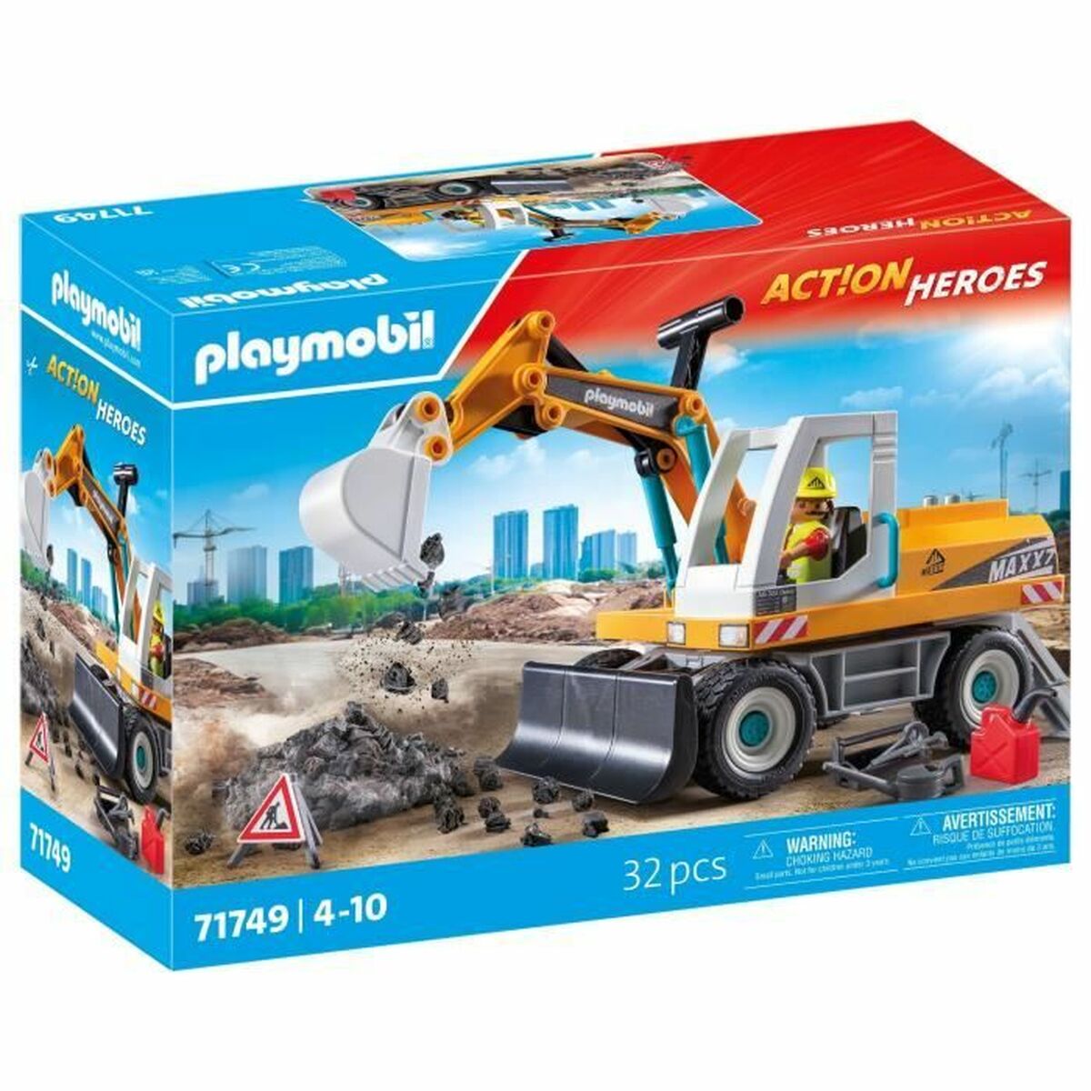 Playset Di Veicoli Playmobil 71749 32 Pezzi