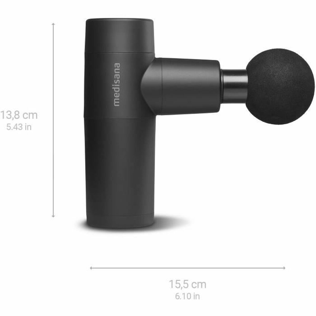 Pistola Di Massaggio Relax E Recupero Muscolare Medisana - Image 3