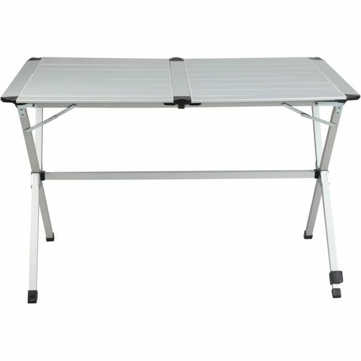 Tavolo Pieghevole Midland 110 X 70 X 70 Cm Grigio