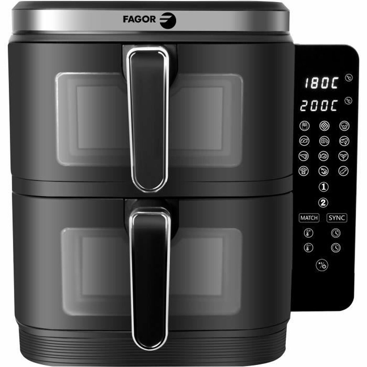 Friggitrice Ad Aria Fagor Fgd11 Nero 2800 W 5,5 L