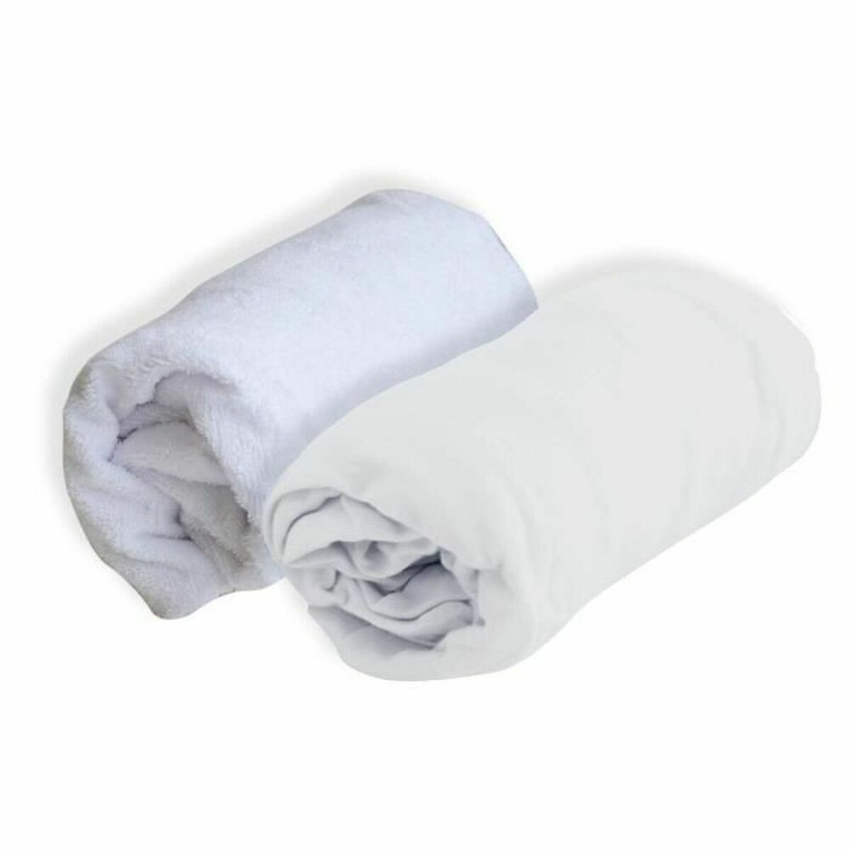 Lenzuolo Con Angoli Aderenti Domiva Bianco 70 X 140 cm
