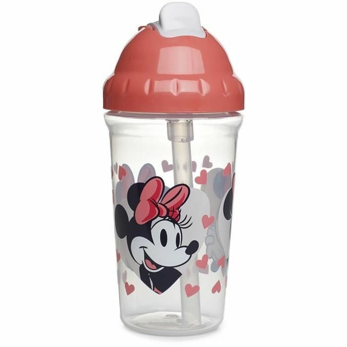 Bicchiere Di Apprendimento Thermobaby Minnie Collector LeaK-Proof 295 Ml Straw Cup