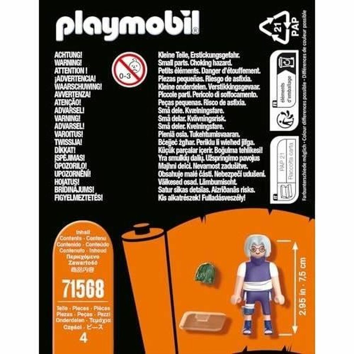 Playset Playmobil Naruto 71568 4 Pezzi 4 Unità - Image 4