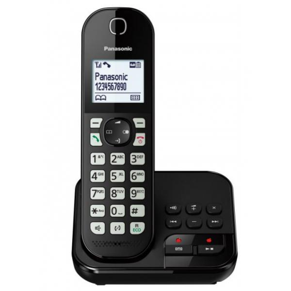Panasonic KX-Tgc460gb - Telefono Cordless - Segreteria Telefonica Con Visualizzazione Del Numero Del Chiamante