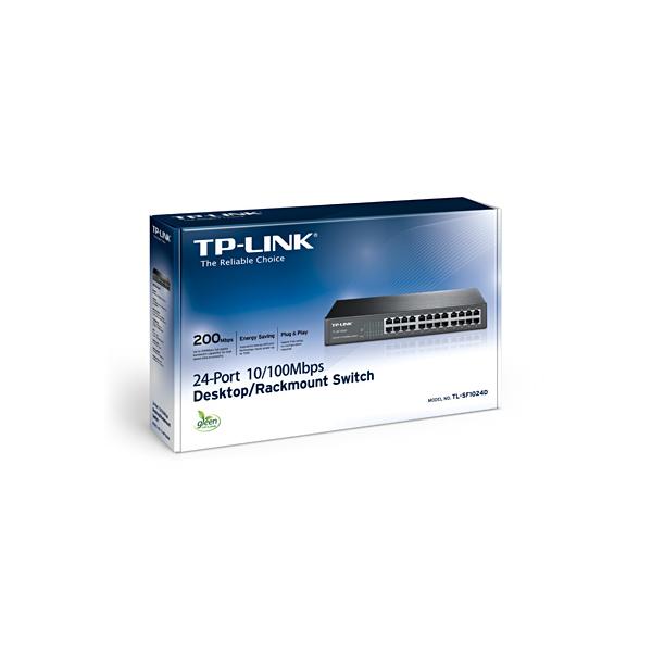 TP-Link TL-Sf1024d V2 - Switch - Non Gestito - 24 X 10/100 - Image 3