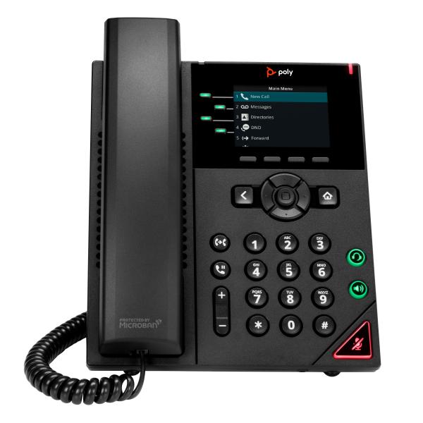 Hp Poly Vvx 250 - Telefono Voip - Funzione Di Chiamata A Tre