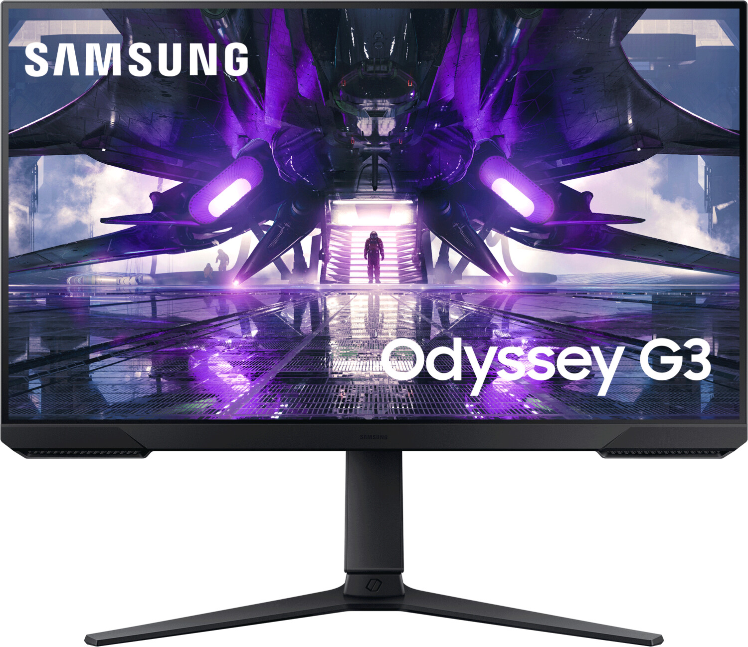 Samsung Odyssey G3 -Full Hd Monitor - 68,60cm (27")  - 1.920 X 1.080 Pixel - 144 Hz - Ips 16:9 - Reaktionszeit 1 Ms - 3.000:1 - Helligkeit 250 Cd/m²