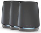Netgear Orbi Rbk863sb - WlaN-System - (router, 2 Extender) - Netz 10gbe - WI-Fi 6 - TrI-Band (rbk863sB-100eus)