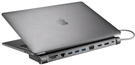 XwH-CdH-13 Xtrememac Docking Station 12-Ports UsB-C Space Grau