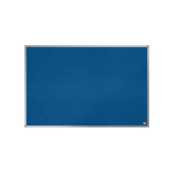 Nobo 1915203 Bacheca Per Appunti Blu Alluminio (nobo Essence Blue Felt Noticeboard Aluminium Frame 900x600mm 1915203 Dd)