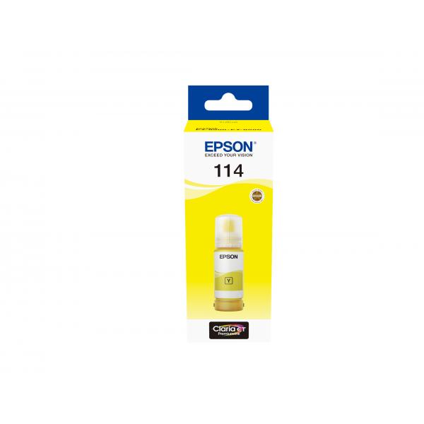 Epson Cart. Giallo 114 Ecotank Ink Bottle