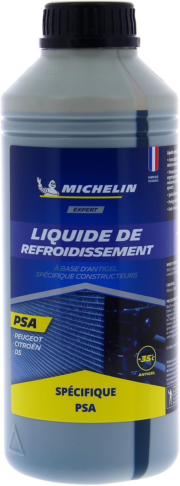 Liquido Refrigerante - Michelin - Blu - Conforme Agli Standard Psa - 1l