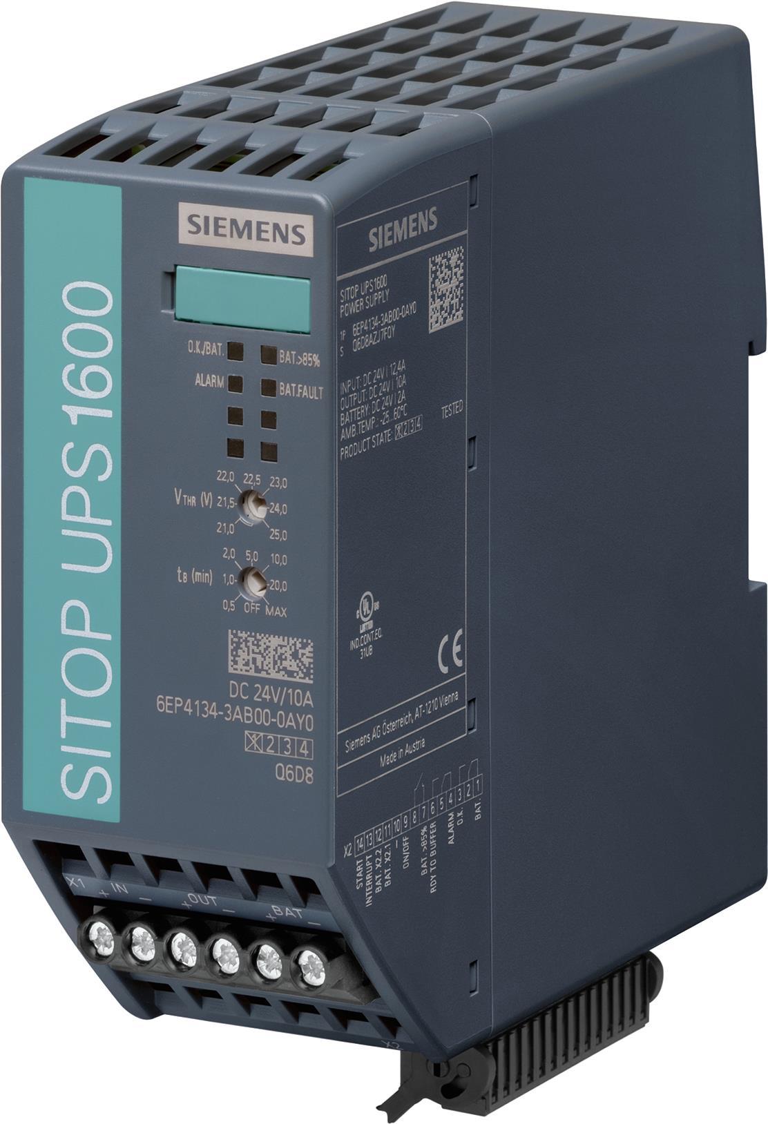 Siemens 6ep4134-3ab00-0ay0 Unterbrechungsfreie Stromversorgung (usv) (6ep4134-3ab00-0ay0)