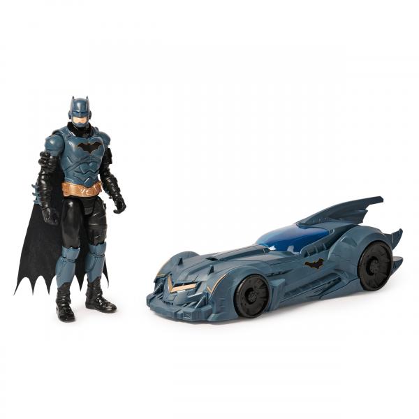 Spin Master Pack Batmobile + Figurina Batman 30 Cm Batman