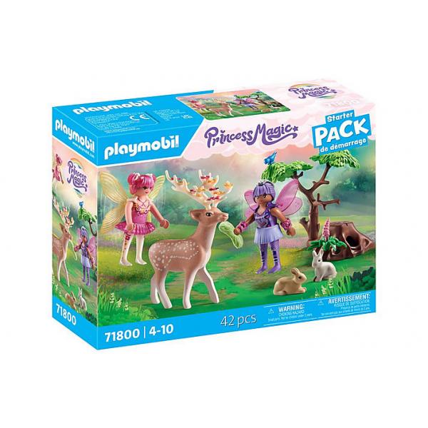 Playmobil 71800 Duo Di Fate Con Animali Della Foresta