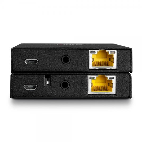 Lindy 38205 Moltiplicatore Av Trasmettitore E Ricevitore Av Nero (50m Cat.6 Hdmi 18g/ir Extender - With Poc/loop Out) - Image 3