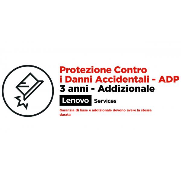Lenovo 3y Accidental Damage Protection 3 Anno/i (lenovo Accidental Damage Protection -)